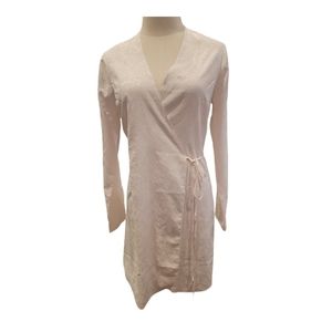 NWT Victoria Secret Crossover Tie Satin Robe Small